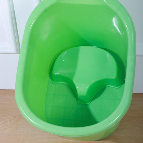 Cubo De Ducha Para Bebés, Bañera Infantil Verde