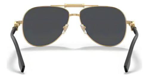 Óculos De Sol Versace Medusa Polis Dourado 0ve2236 10028759 Cor da lente Cinza-escuro Desenho Liso