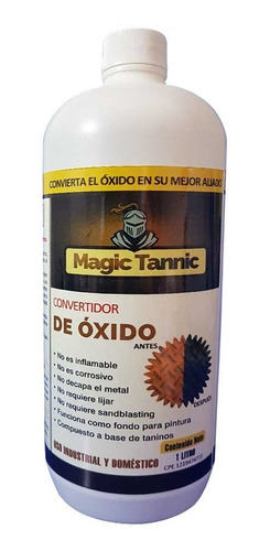 Convertidor De Oxido ** 1 Litro ** Polimérico Magic Tannic 