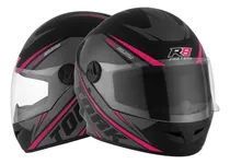 Comprar Kit 2 Capacetes Fechados R8 Pro Tork Várias Cores Narigueira
