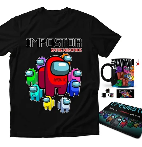 Playera de among online us para niños