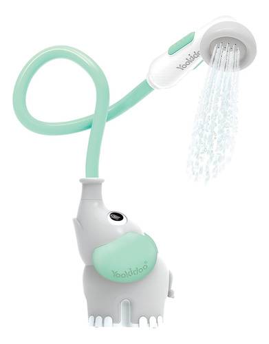 Yookidoo Baby Bath Shower Head - Elephant Water Pump With...