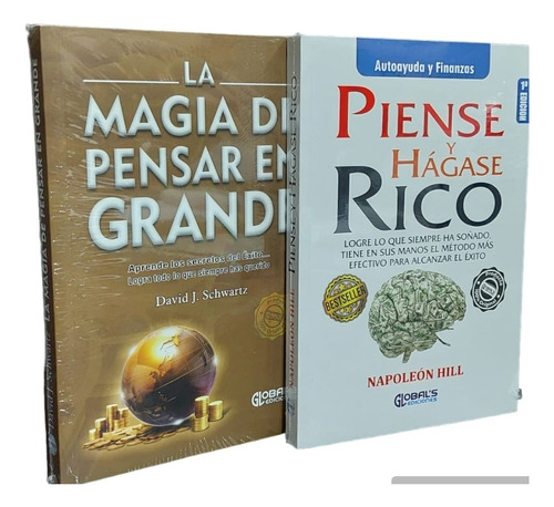 Piense Y Hágase Rico + La Magia De Pensar En Grande Original