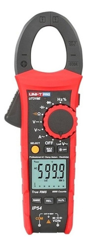 Pinza amperimétrica digital Uni-T UT-219E 600A 