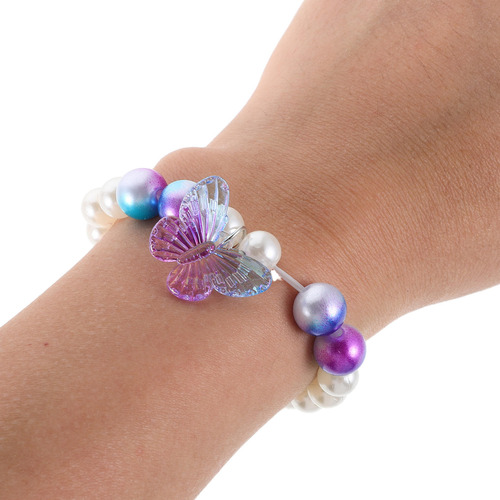 1 Juego De Sirenas Con Collar, Pulsera Y Pendientes Con Form
