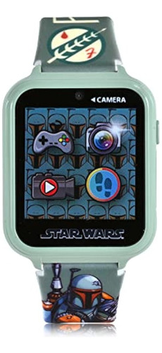 ~. Reloj Inteligente Para Niños - Boba Fett Star Wars Reloj