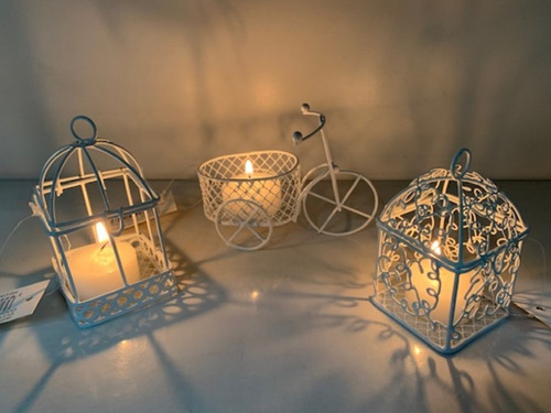Imagen 3 de 6 de Mini Bici-triciclo-jaulita Souvenirs O Decoración Combo X3