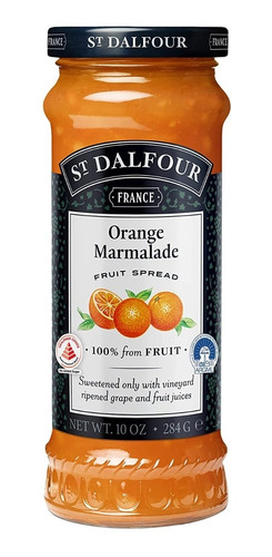 St Dalfour Naranja Mermelada Sin Azucar Agregada 284 Gr 