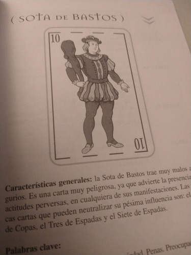 Libro Adivinación Con Cartas Por Nadhir - 96 Pag (Usado)