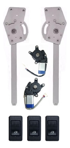 Kit Vidro Eletrico Caminhão Mb L1214 91 À 99 12v