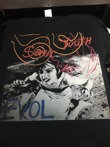 Imagen 1 de 3 de Sonic Youth Evol - Rock - Polera- Cyco Records