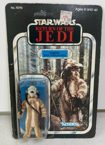 Star Wars Logray Ewok Return Of The Jedi 1983 Kenner 