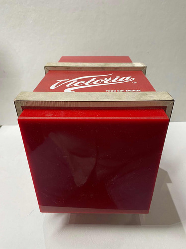 Letrero Luminoso Forma De Cubo Cerveza Victoria Usado (Usado)