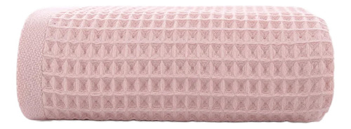 Toalla De Baño Waffle De Algodón Puro, Suave Y Absorbente, P