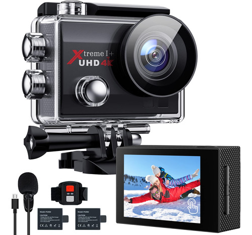 Camara De Accion 4k 20mp 40m Camara Impermeable Subacuatica