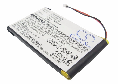 Bateria P/ Gps Garmin Nuvi 700 (2 Wires), 1250mah, Caballito