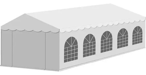 Toldo Para Eventos Impermeable 10x5 Metros / Nghome