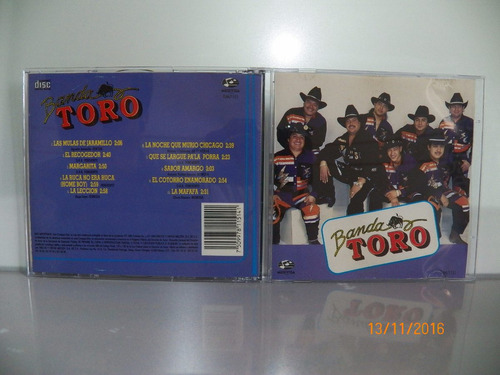 Cd Original Banda Toro La Noche Que Murió Chicago