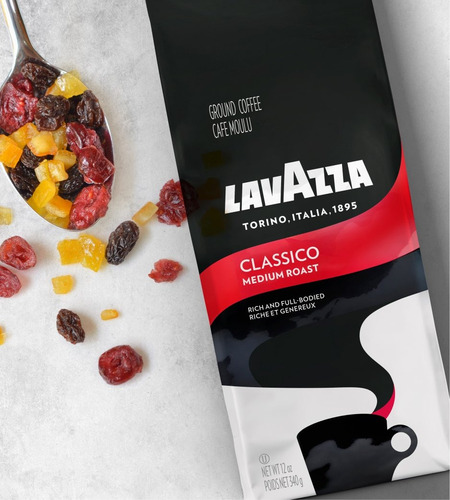 Blend Classico Lavazza Café Molido, Medio Asado, Bolsas De 1