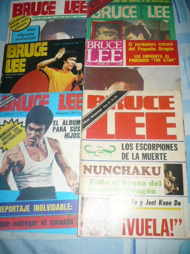 Coleccion De Las Revistas De Bruce Lee