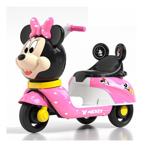 Triciclo Eléctrica Recargable Para Niños Minnie Mouse Disney