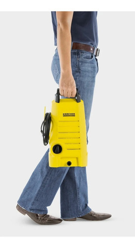 Hidrolavadora eléctrica Kärcher Home & Garden K1 amarillo de 0.85kW con 90bar de presión máxima 220V - 230V - 50Hz/60Hz