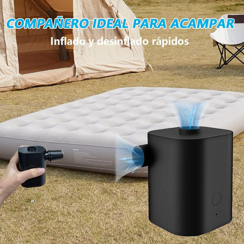 Portable Air Pump, Electric Air Pump With 5 Free Nozzles,