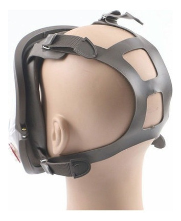 Protetor Facial Com Máscara De Gás Completo 6800
