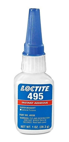  Adhesivo Baja Viscosidad Instantáneo X 20grs Loctite 495