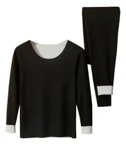 Comprar Jersey Casual Liso Con Cuello Redondo Y Cuello Redondo, Alta