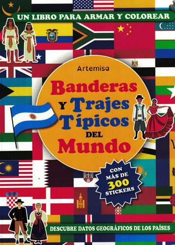 Banderas Y Trajes Tipicos Del Mundo - Con Mas De 300 Sticker