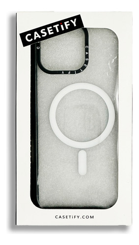 Fundas Magsafe Transparente Estilo Casetify Para iPhone