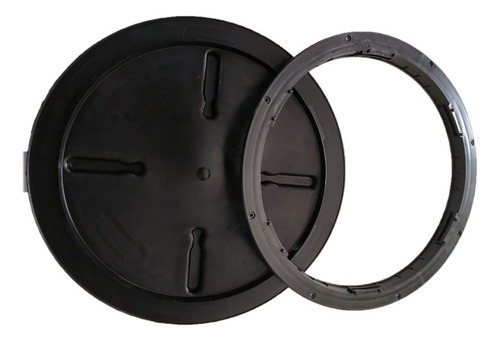 Válvula De Descarga Para Inodoros Rotoplas 310070 Color Negro