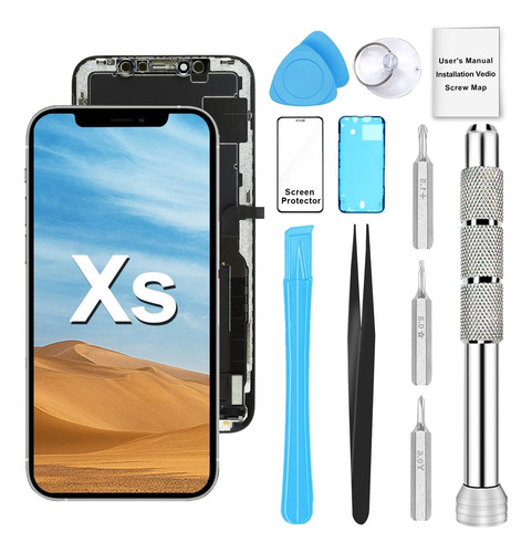 Para iPhone XS Marco Repuesto Pantalla Lcd 5.8 Tactil 3d