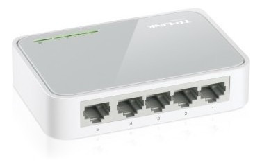 Switch 5 Puertos Tp-link Tl-sf1005d Minidesktop