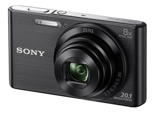 Sony Cyber-shot DSC-W830 compacta cor preto