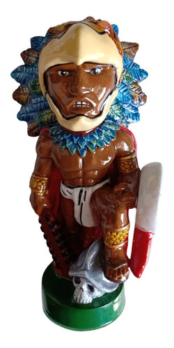 Figura Guerrero Águila Mexica Azteca Artesanal