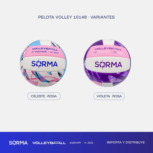Imagen 7 de 10 de Pelota De Voley Peso Medida Profesional Soft Pvc