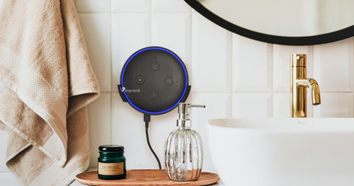 De Pared Para Alexa Echo Dot 3g Color Negro