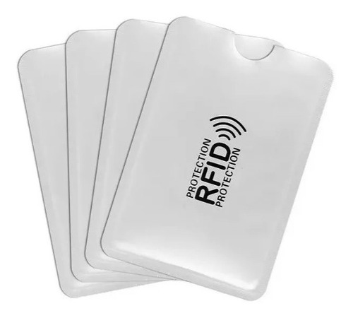 Porta Cartões Com Proteção Rfid Anti-furto (1 Unidade)