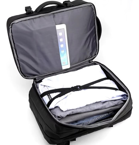 Mochila Viral Tiktok Expandible Apta Para Cabinas D Avion