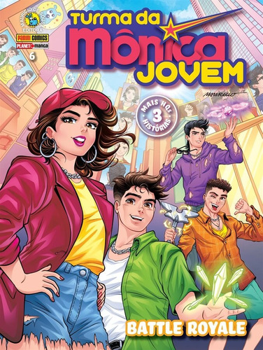 Turma da Mônica Jovem (2021) n.6, de Mauricio de Sousa. Editora Panini Brasil LTDA, capa mole em português, 2021