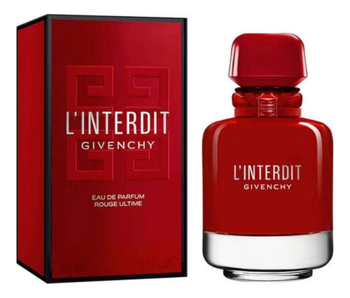 Perfume L Interdit Rouge Ultime Eau De Parfum 80ml Com Nf