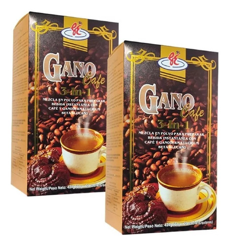 Gano Café 3en1 (pack X 2 Cajas) - Unidad a $10980