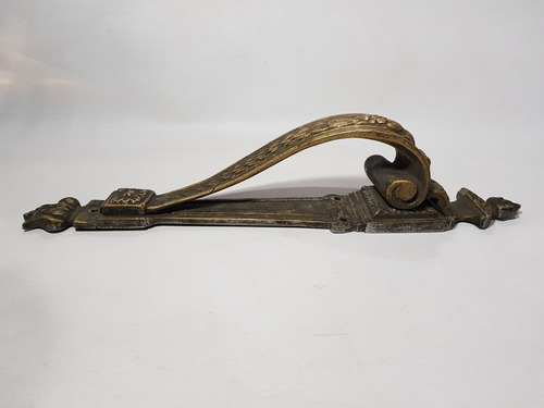 Imagen 5 de 9 de Antiguo Manijon Bronce Con Respaldo Estilo Francés Mag 59093