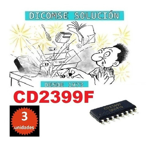 Cd2399f Cd2399 Integrado Sop16 X 3 Unidades