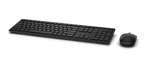 Kit Teclado E Mouse Wireless Dell Km636 Preto