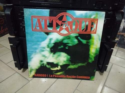 Attaque 77 - Rabioso! - La Pesadilla Recien Comienza Vinilo