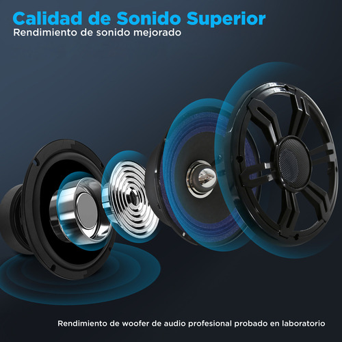 Pyle Subwoofer Para Automóvil Con Bobina Voz Simple 8 Pulgadas - 250 Vatios A 4 Ohmios Subwoofer Con Alimentación Audio Para Automóvil Cono Papel Con Borde Tela Diseñado Para Aplicaciones