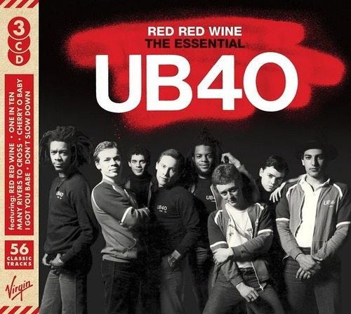 Imagen 1 de 2 de Ub40 Red Red Wine : The Essential 3 Cd Importado Ub 40